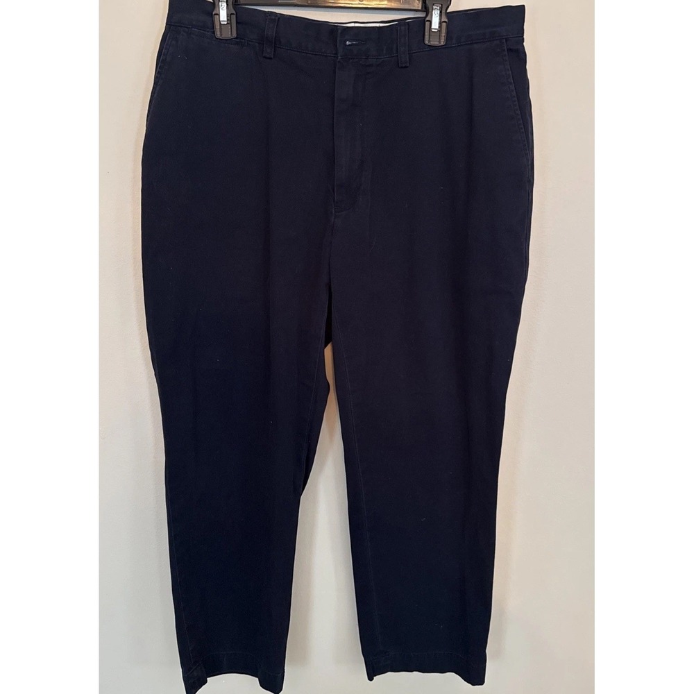 Vintage 90s Polo Ralph Lauren Prospect Pants Mens 36x29 Navy Blue (Blue Label)